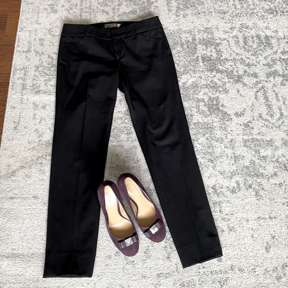 Cosby Black Dress Pants/Trousers Size 6